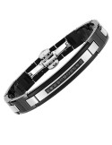 Bracciale Zancan - Ceramitek - Maglie Nere - Spinelli Neri - EHB005B