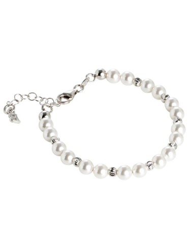 Bracciale Boccadamo - Perle - Argento 925% - Perle Swarovski - BR479