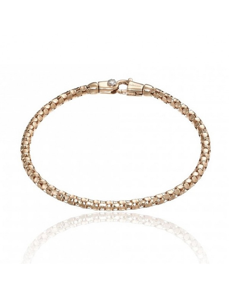 CHIMENTO  ROSE GOLD BRACELET WITH DIAMONDS - 0