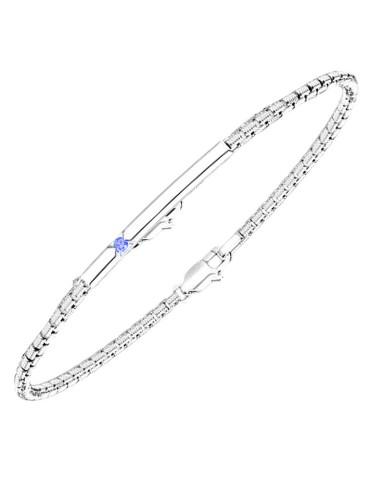 Bracciale Zancan - Insignia Color - Argento 925%-Spinello Blu-ESB377BL