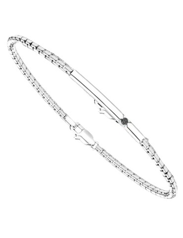 Bracciale Zancan - Insignia Color -Argento 925%-Spinello Nero-ESB377NE 2