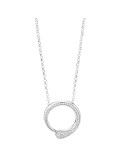 Collana Boccadamo - Argento 925% - Pendente Contrariè - Zirconi-KGR036