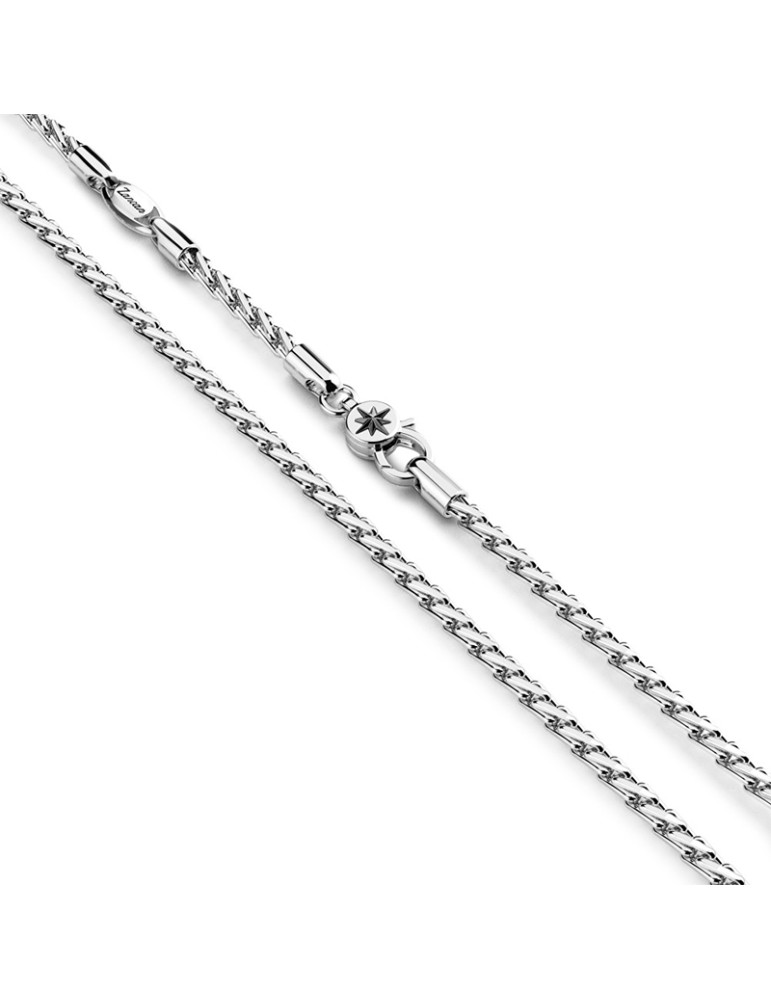 Zancan Necklace - Insignia 925 - 925 Silver Chain - EXC498L