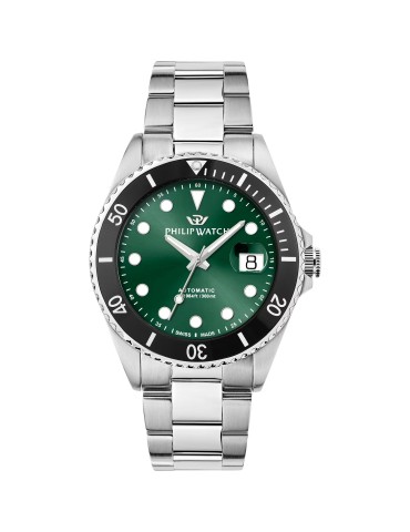 Philip Watch - Caribe Diving Automatic 42mm Green Black - 0