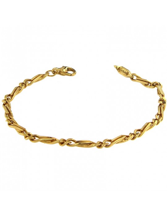 Chimento Bracelet - Tradition Gold 21 cm in Yellow Gold - 0 Chimento Bracelet - Tradition Gold 21 cm in Yellow Gold - 0