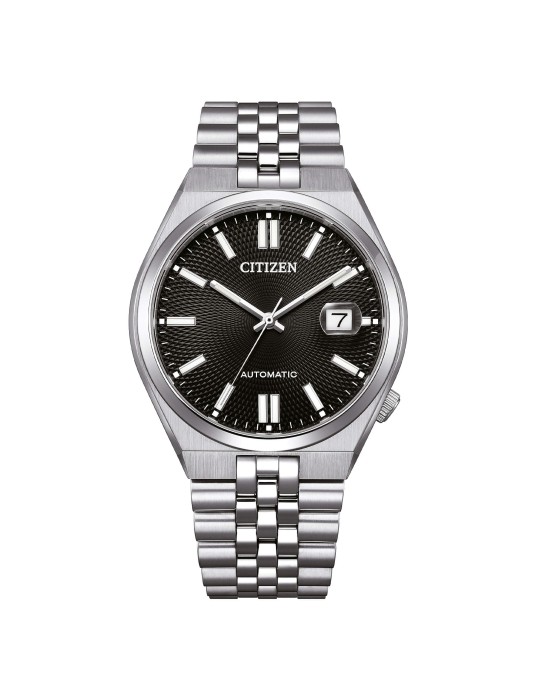 Orologio Citizen - Tsuyosa 60 Automatico Tempo e Data 40mm Nero - 0