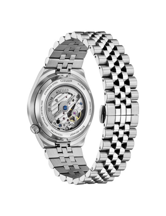 Orologio Citizen - Tsuyosa 60 Automatico Tempo e Data 40mm Nero - 0