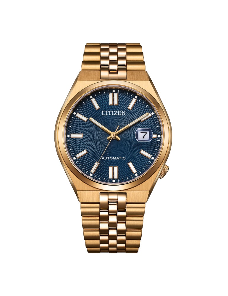Citizen Watch - Tsuyosa 60 Automatic Time and Date 40mm Rose Gold Blue - 0