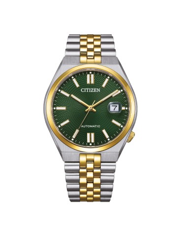 Citizen Watch - Tsuyosa 60 Automatic Time and Date 40mm Green Gold - 0