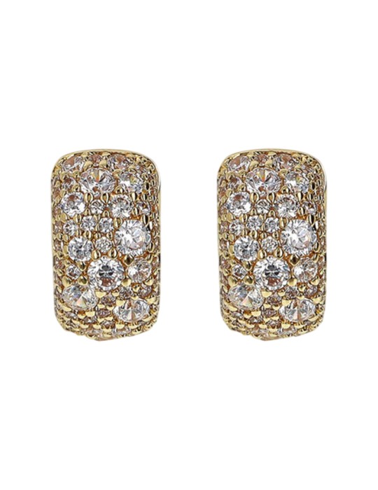 Orecchini Bronzallure -Dorati-Cubic Zirconia Bianchi-WSBZ02371Y.LEM-CZ