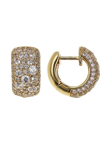 Orecchini Bronzallure -Dorati-Cubic Zirconia Bianchi-WSBZ02371Y.LEM-CZ 2