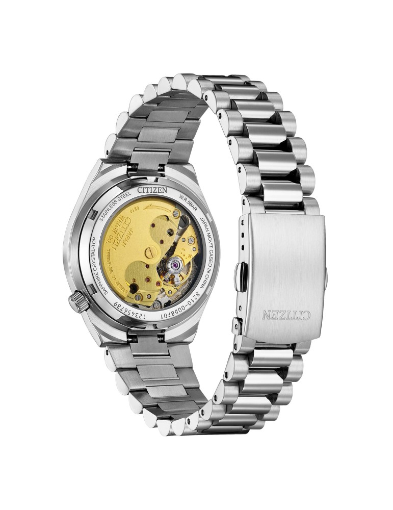Orologio Citizen - Tsuyosa Automatico Tempo e Data 37mm Viola - NJ0200-50W