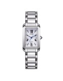 Orologio Citizen - Square Eco Drive 32,5mm Bianco - EW5620-55A