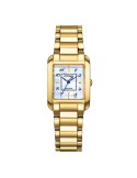 Citizen Watch - Square Eco Drive 28mm Gold Mother of Pearl Blue - 0