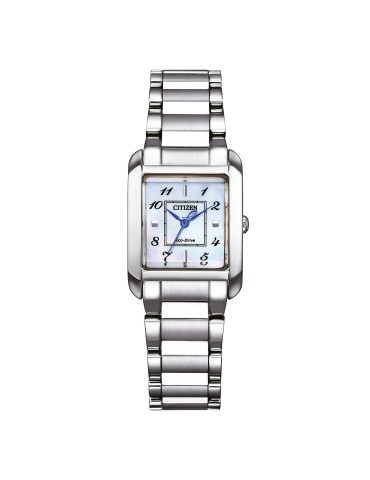 Citizen Watch - Square Eco Drive 28mm Blue Mother of Pearl - 0