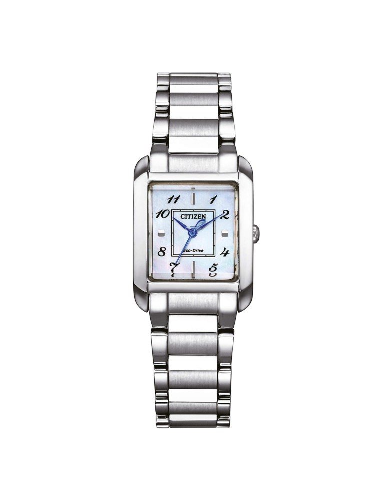 Citizen Watch - Square Eco Drive 28mm Blue Mother of Pearl - 0