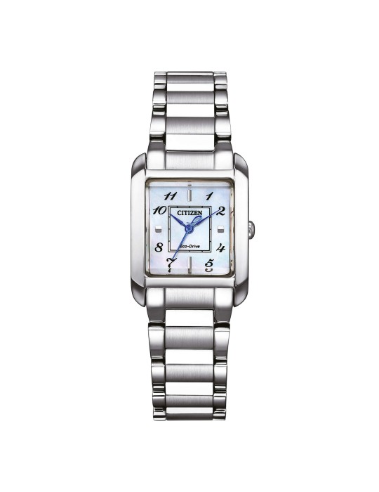 Citizen Watch - Square Eco Drive 28mm Blue Mother of Pearl - 0
