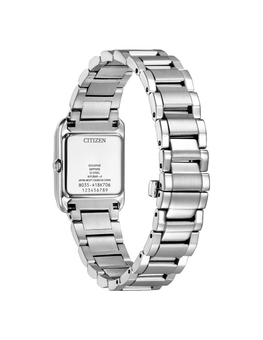 Citizen Watch - Square Eco Drive 28mm Blue Mother of Pearl - 0