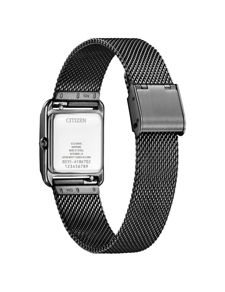 Citizen Watch - Square Eco Drive 29.5mm Blue Black - 0