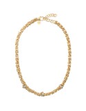 Collana Etrusca-Catena Bizantina-Rondelle con Cubic Zirconia-WSET00873.YG