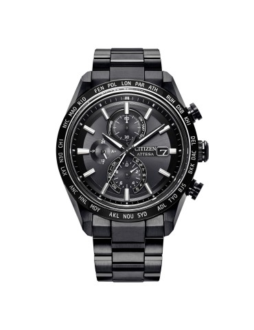 Citizen Eco-Drive Watch - Attesa Stratosphere Sapphire Bezel 42mm Black - 0