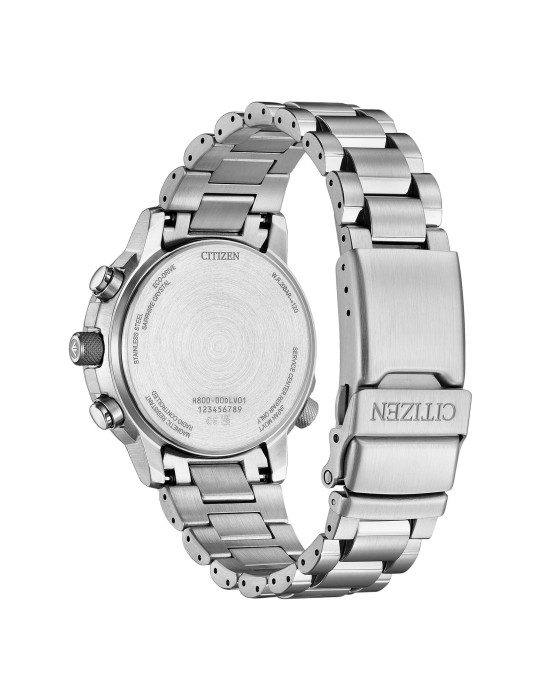 Citizen Eco-Drive Watch - Radio-Controlled Chrono Pilot Steel 41mm - 0