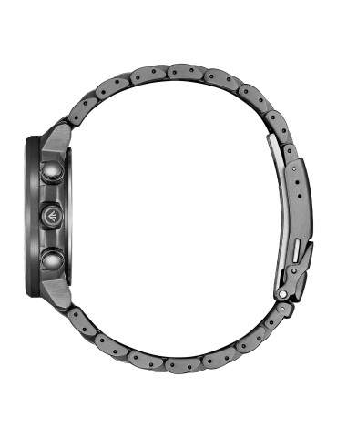 Citizen Eco-Drive Watch - Radio Controlled Chrono Pilot Steel 41mm Grey White - 0 2