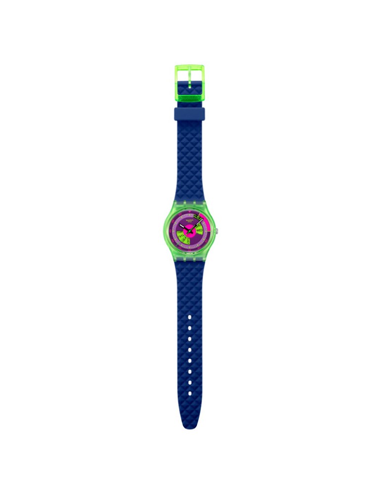 Swatch Watch - Time & Date - Blue - 34mm - Multicolor - SO28G704