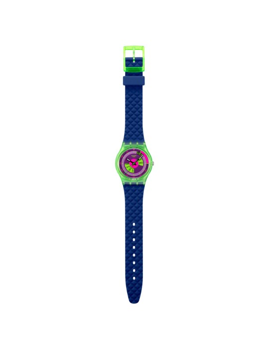 Orologio Swatch - Tempo e Data - Blu - 34mm - Multicolore - SO28G704