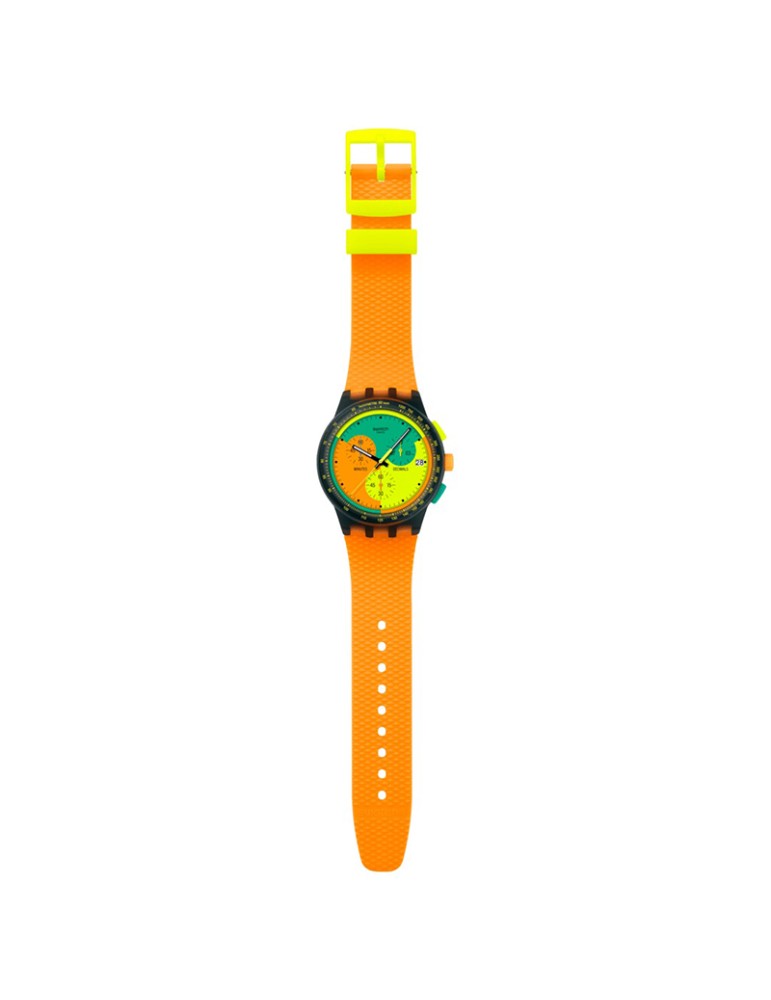 Swatch Watch - Chronograph - Orange - 42mm - Multicolor -SUSB422