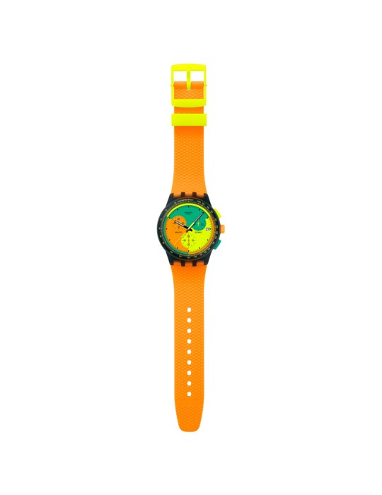 Orologio Swatch - Cronografo - Arancione - 42mm - Multicolore -SUSB422
