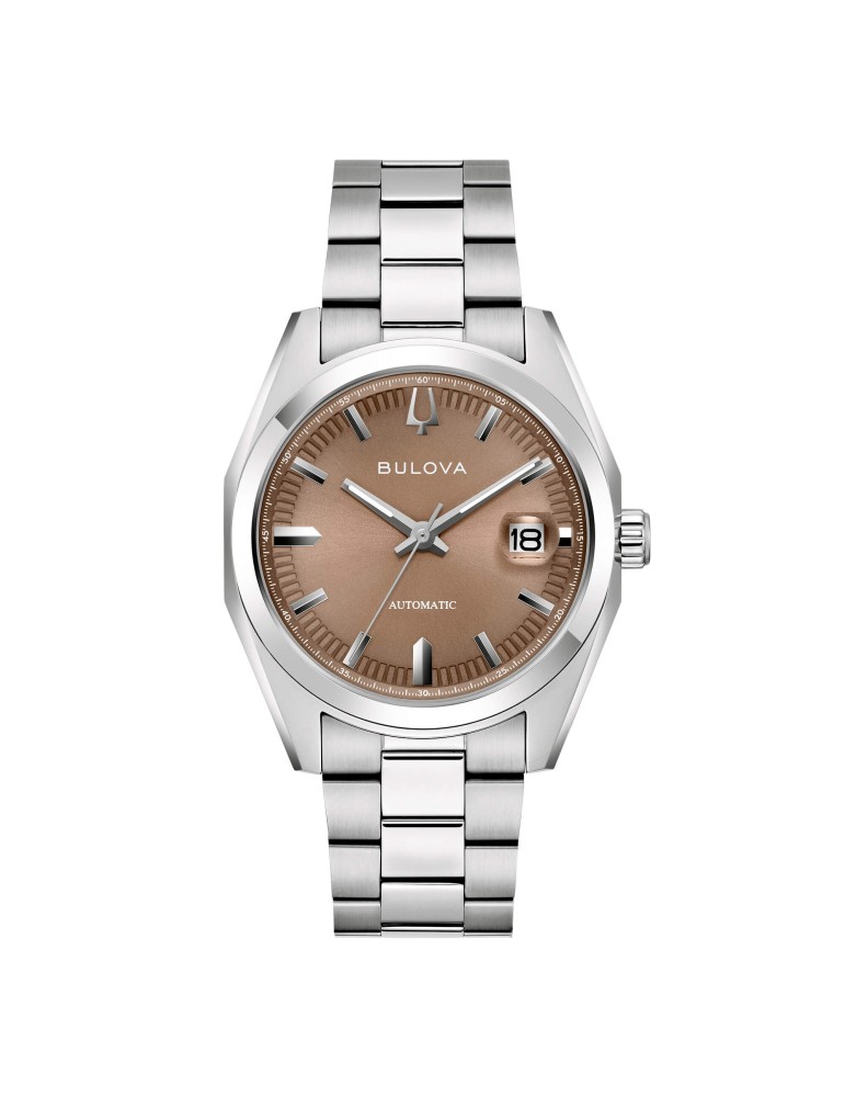 Bulova Surveyor Automatic Mechanical Watch 39mm Brown - 0
