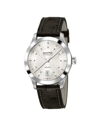 Eberhard Aiglon Grande Taille Man's 41mm Silver Watch - 0