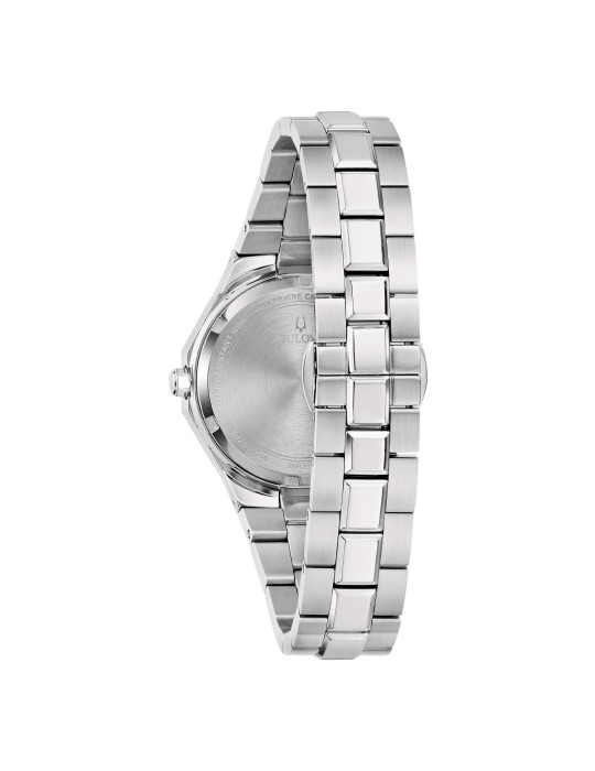 Bulova Women's Watch - Octagon Lady Diamonds 32mm Mother of Pearl - 0