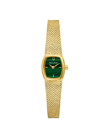 Bulova Watch - Goddess of Time Quartz Gold 21mm Green - 0