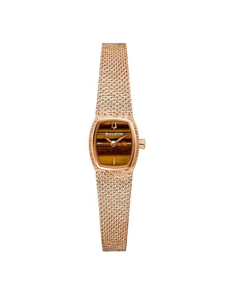 Orologio Bulova - Goddess of Time Quarzo Rose Gold 21mm Marrone - 97L185