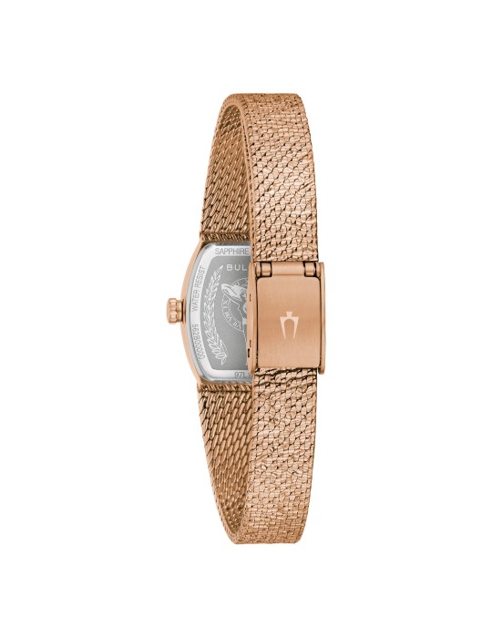 Orologio Bulova - Goddess of Time Quarzo Rose Gold 21mm Marrone - 97L185