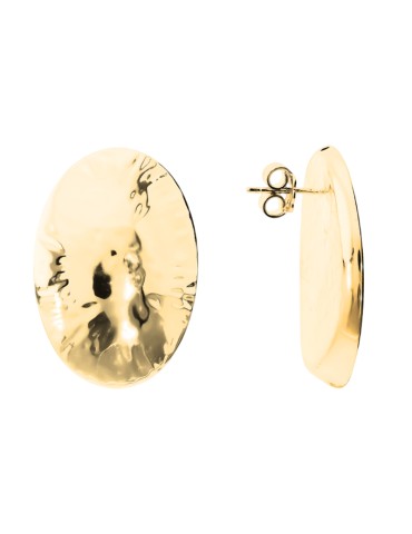 Orecchini Etrusca - a Lobo - Dorati - Martellati - WSET00910.YG 2