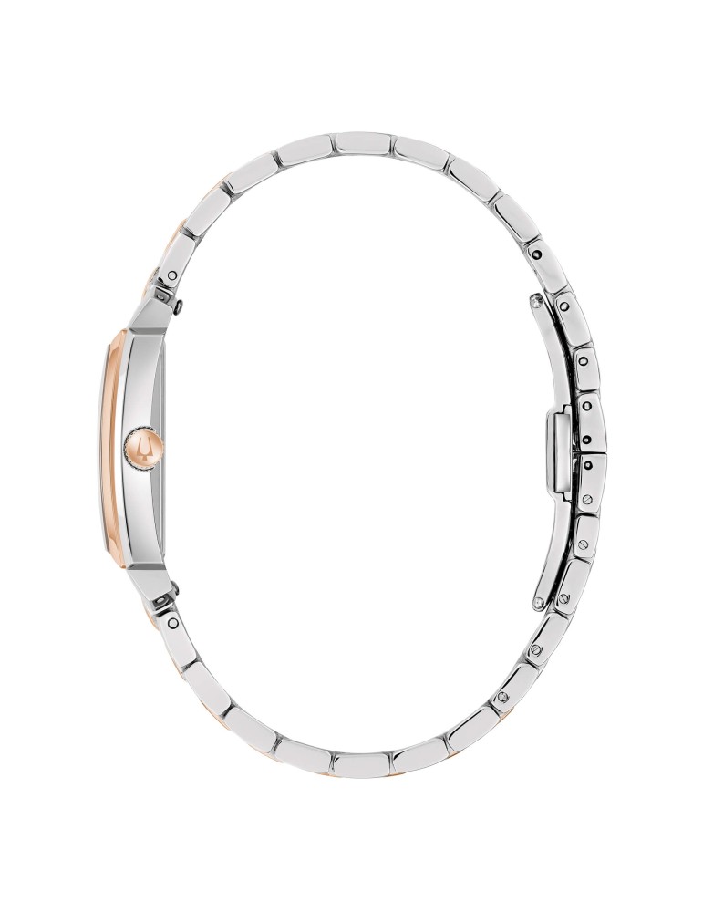Orologio Bulova Donna - Sutton Tank Quarzo 25mm Rosè Argento - 98L328