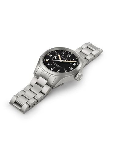 Hamilton Watch - Khaki Field Mechanical Power Reserve 40mm Black - 0 2