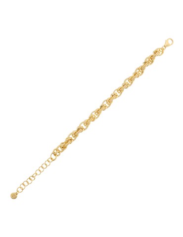 Etruscan Bracelet-Mediterranean Light-Golden-Byzantine Mesh-WSET00916.YG 2