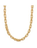 Collana Etrusca-Luce Mediterranea-Dorata-Maglia Bizantina-WSET00917.YG