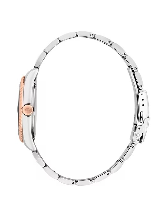 Orologio Philip Watch - Caribe Urban 39mm Bicolore Rose Gold Marrone - R8253597124