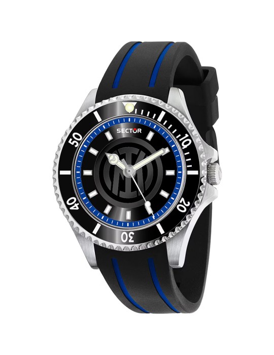 Sector Watch - Inter X Sector - 43mm - Black and Light Blue -R3251161061