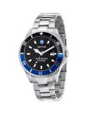 Orologio Sector - Tempo e Data-Silver-43mm-Nero ed Azzurro-R3253161062