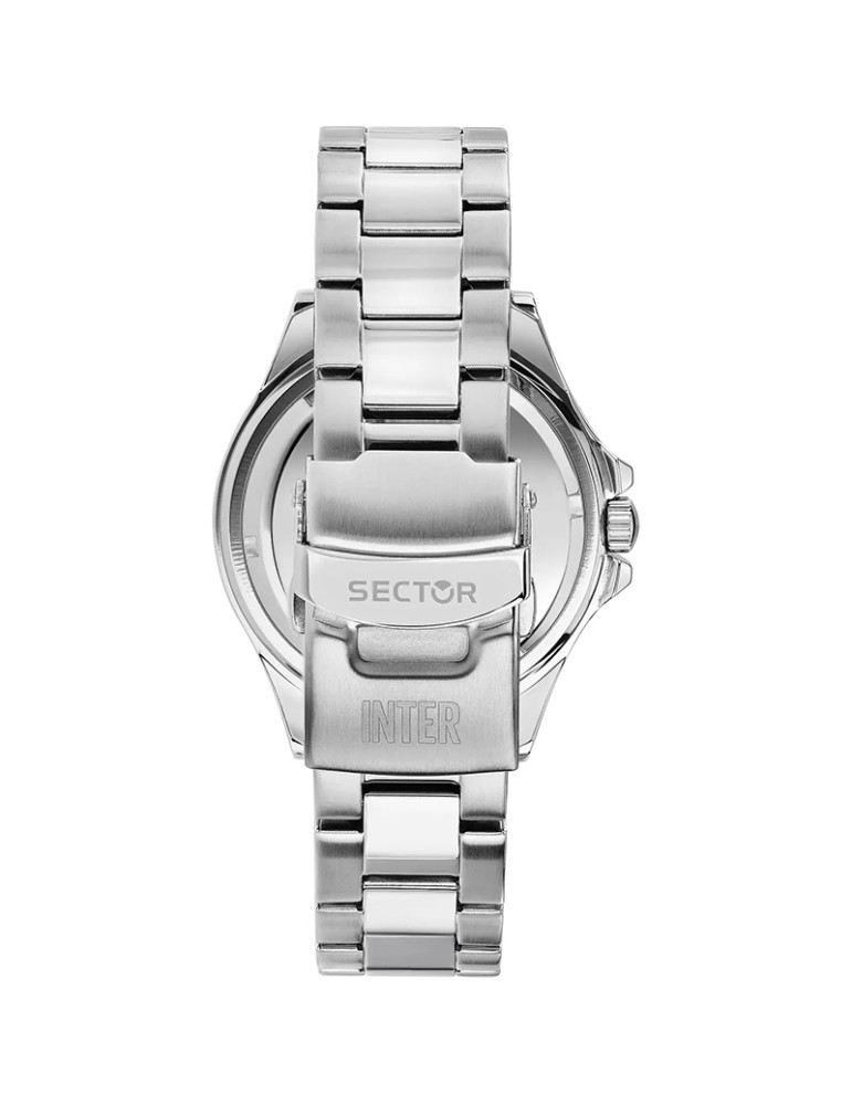 Sector Watch - Time & Date-Silver-43mm-Black & Blue-R3253161062