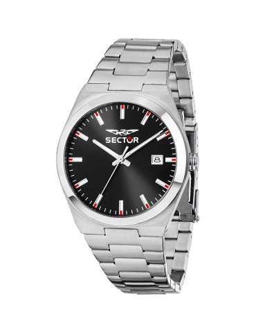 Sector Watch - C300 - Time and Date - Silver - 40mm-Black-R3253301001