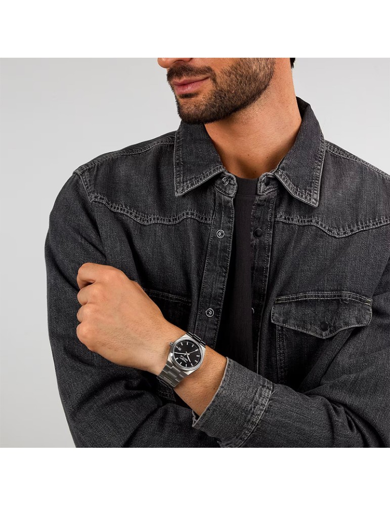 Orologio Sector - C300 - Tempo e Data - Silver - 40mm-Nero-R3253301001