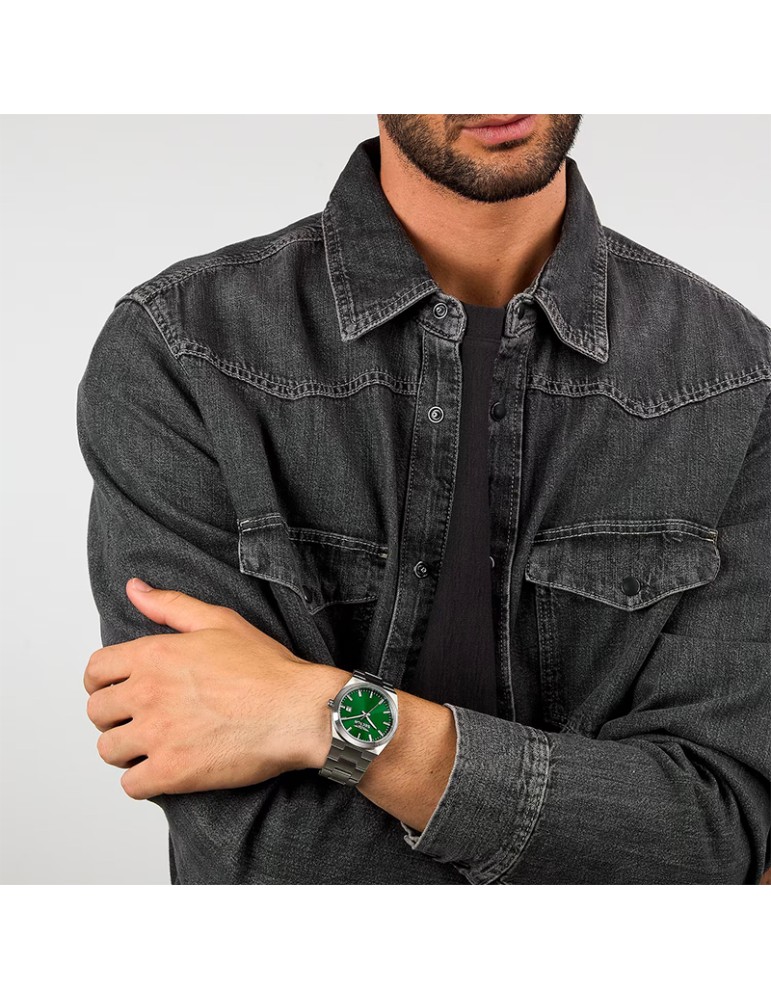 Orologio Sector - C300 - Tempo e Data - Silver -40mm-Verde-R3253301002