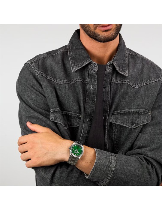 Orologio Sector - C300 - Tempo e Data - Silver -40mm-Verde-R3253301002